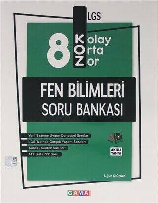 8. Sınıf LGS Koz Fen Bilimleri Soru Bankası - 1