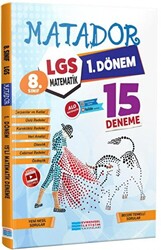 8. Sınıf LGS Matematik 1. Dönem 15 Deneme - 1