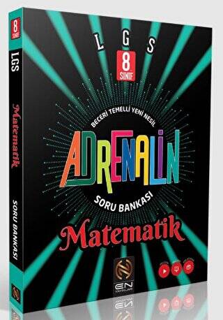 8. Sınıf LGS Matematik Adrenalin Soru Bankası - 1