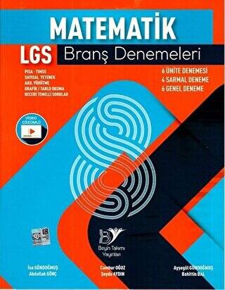 8. Sınıf LGS Matematik Branş Denemeleri - 1