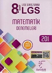 8. Sınıf LGS Matematik Denemeleri 20 Deneme - 1