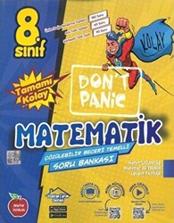 8. Sınıf LGS Matematik Don`t Panic Tamamı Kolay Çözülebilir Soru Bankası - 1