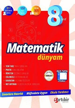 8. Sınıf LGS Matematik Dünyam 2019 - 1