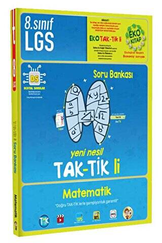 8. Sınıf LGS Matematik Taktikli Eko Soru Bankası - 1