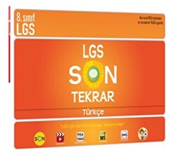 8. Sınıf LGS Son Tekrar Türkçe - 1