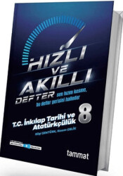 8. Sınıf LGS T.C. İnkılap Tarihi ve Atatürkçülük Hızlı ve Akıllı Defter - 1