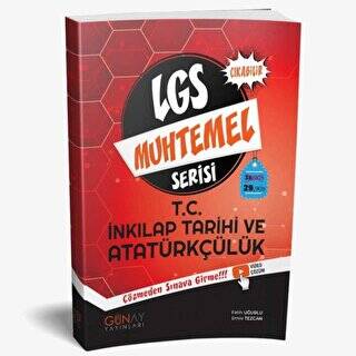 8. Sınıf LGS T.C. İnkılap Tarihi ve Atatürkçülük Muhtemel Çıkabilir Serisi - 1