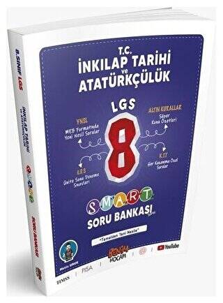 8. Sınıf LGS T.C. İnkılap Tarihi ve Atatürkçülük Soru Bankası Smart Serisi - 1