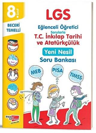 8. Sınıf LGS T.C. İnkılap Tarihi ve Atatürkçülük Yeni Nesil Soru Bankası - 1