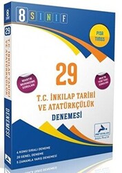 8. Sınıf LGS T.C.İnkılap Tarihi ve Atatürkçülük 29 Denemesi - 1