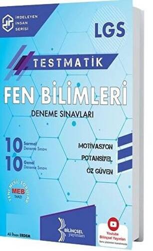 8. Sınıf LGS Testmatik Fen Bilimleri Deneme Sınavları - 1