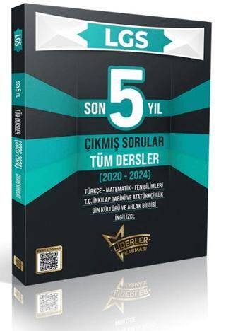 Liderler Karması LGS Son 5 Yıl Tüm Dersler Çıkmış Sorular - 1