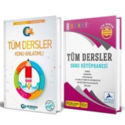 8. Sınıf LGS Tüm Dersler Konu Anlatımlı Soru Bankası Seti - 1