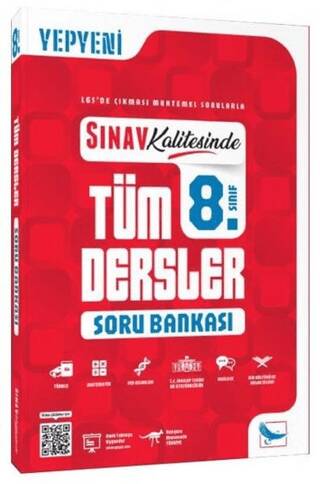 8. Sınıf LGS Tüm Dersler Soru Bankası - 1