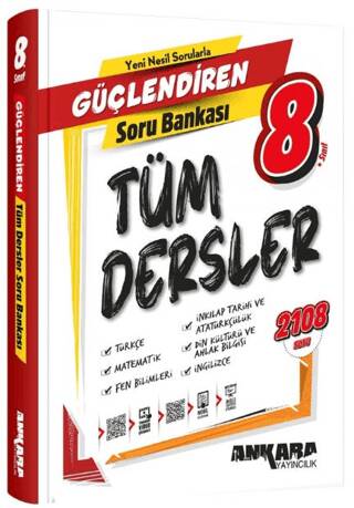 8. Sınıf LGS Tüm Dersler Soru Bankası - 1