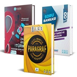 8. Sınıf LGS Türkçe-İnkilap-Sözel Mantık ve Paragraf Seti - 1