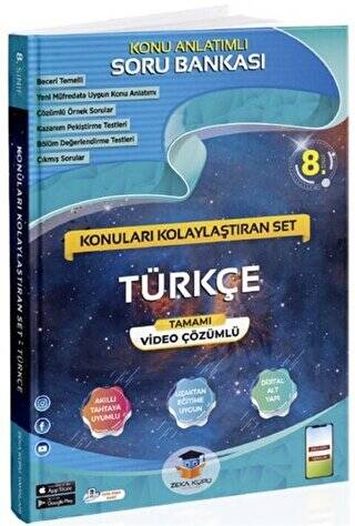 8. Sınıf LGS Türkçe Konu Anlatımlı Soru Bankası - 1