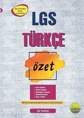 8. Sınıf LGS Türkçe Özet - 1