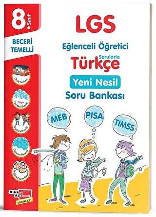 8. Sınıf LGS Türkçe Yeni Nesil Soru Bankası - 1