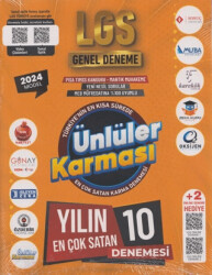 8. Sınıf LGS Ünlüler Karması 10 Deneme - 1