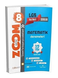 8. Sınıf LGS Zoom Matematik 12 li Deneme Sınavı - 1