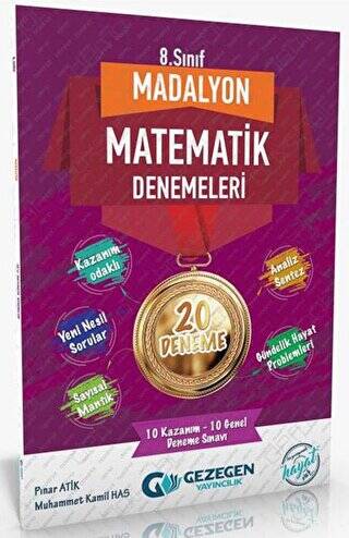 8. Sınıf Madalyon Matematik Denemeleri 20 Deneme - 1