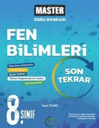 8. Sınıf Master Son Tekrar Fen Bilimleri Soru Bankası - 1