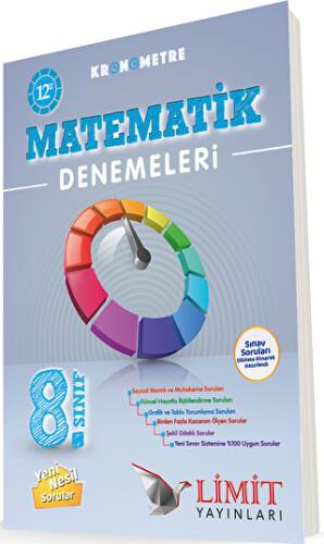 8. Sınıf Matematik 12`li Denemeleri - 1