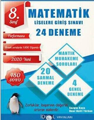 8. Sınıf Matematik 24 Deneme - 1