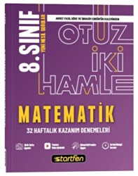 8. Sınıf Matematik 32 Hamle Kazanım Denemeleri - 1