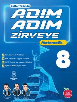 8. Sınıf Matematik Adım Adım Zirveye Soru Bankası - 1