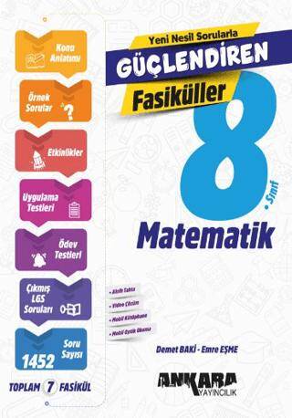 8. Sınıf Matematik Güçlendiren Fasiküller - 1