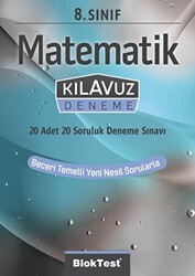 8. Sınıf Matematik Kılavuz Deneme - 1