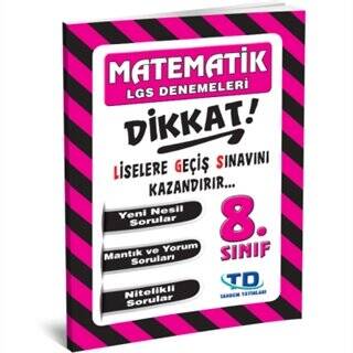 8. Sınıf Matematik LGS Deneme - 1