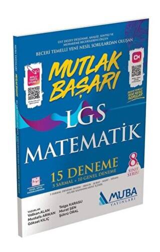 8. Sınıf Matematik LGS Mutlak Başarı 15 Deneme - 1