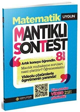 8. Sınıf Matematik Mantıklı Son Test Soru Bankası - 1