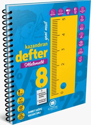 8. Sınıf Matematik Okula Yardımcı Kazandıran Defter - 1