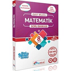 8. Sınıf Matematik Özet Bilgili Soru Bankası - 1