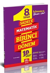 8. Sınıf Matematik Sadece Birinci Dönem Deneme - 1