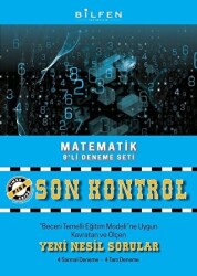 8. Sınıf Matematik Son Kontrol 8`li Deneme Seti - 1