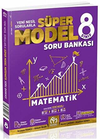 8. Sınıf Matematik Süper Model Soru Bankası - 1