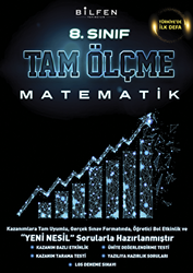 8. Sınıf Matematik Tam Ölçme Soru Bankası - 1