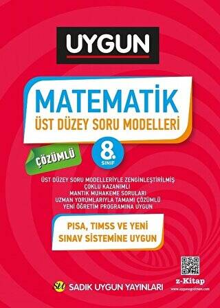 8. Sınıf Matematik Üst Düzey Soru Modelleri - 1