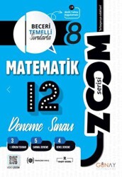 8. Sınıf Matematik Zoom Serisi 12 li Branş Denemeler - 1