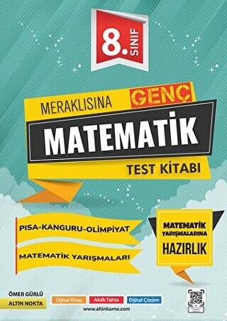 8. Sınıf Meraklısına Genç Matematik Zeka Kitabı - 1