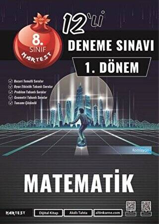 8. Sınıf Mod 12 Matematik Deneme Sınavı Satın Al: İstanbul Kitapçısı