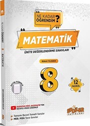 8. Sınıf Ne Kadar Öğrendim Matematik Ünite Değerlendirme Sınavları - 1