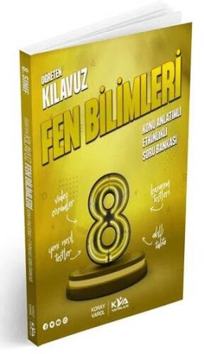 8. Sınıf Öğreten Kılavuz Fen Bilimleri Konu Anlatımlı Etkinlikli Soru Bankası - 1