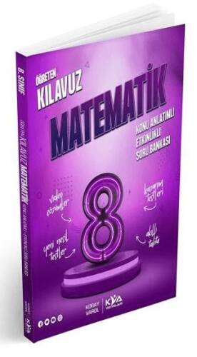 8. Sınıf Öğreten Kılavuz Matematik Konu Anlatımlı Etkinlikli Soru Bankası - 1