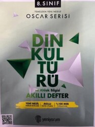 8. Sınıf Oscar Serisi Din Kültürü ve Ahlak Bilgisi Akıllı Defter - 1